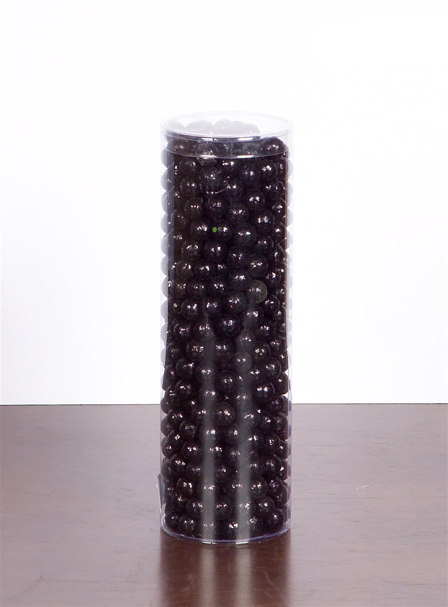 Styrofoam Balls in PVC Tube (Set of 12) 3.5"Dx11"H Styrofoam/Plastic