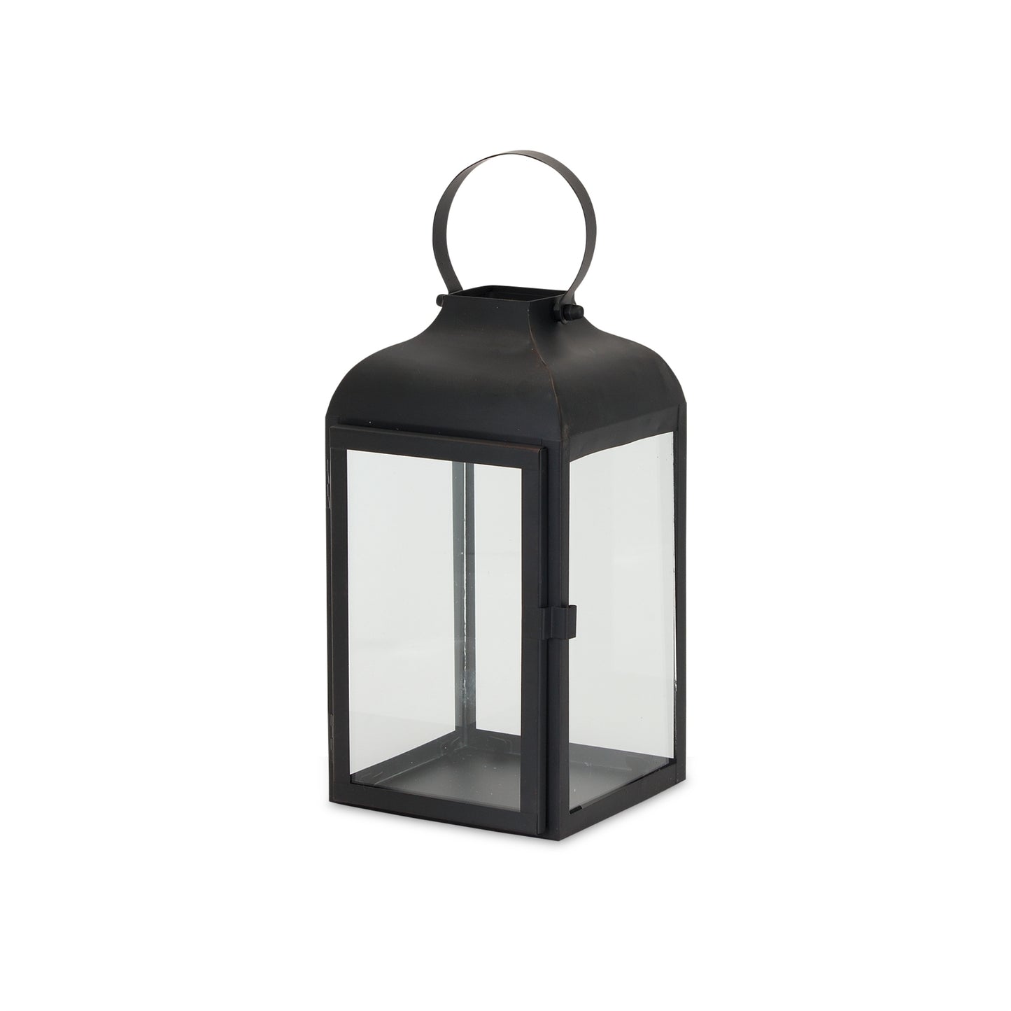 Lantern (Set of 3) 10"H, 12.75"H, 16"H Iron/Glass
