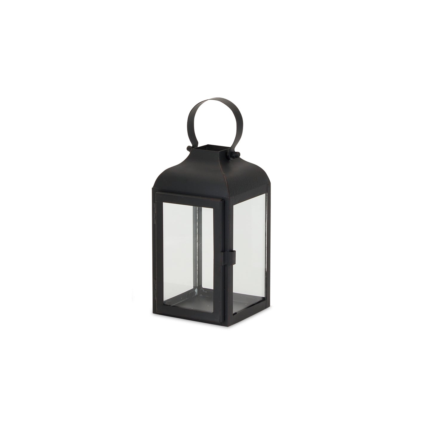 Lantern (Set of 3) 10"H, 12.75"H, 16"H Iron/Glass