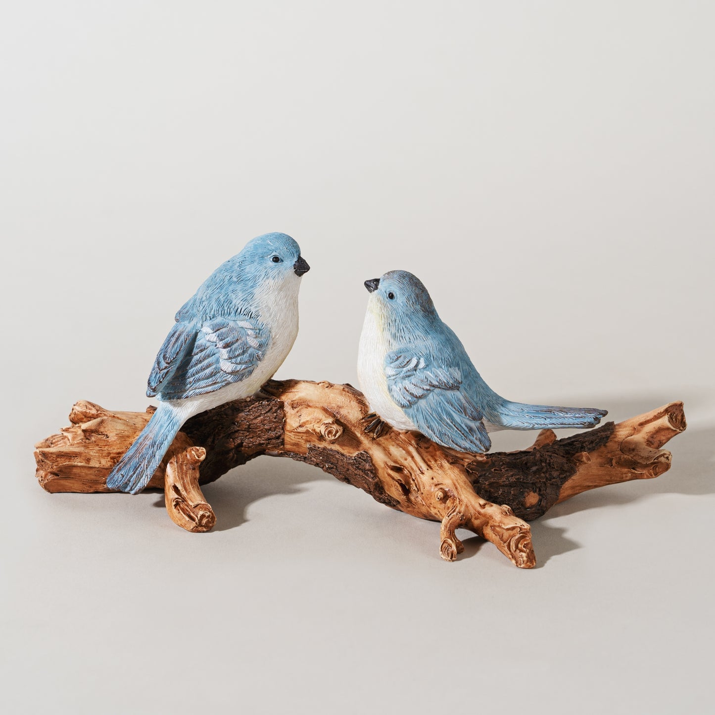 Birds on Branch 9.5"L x 4"H Resin