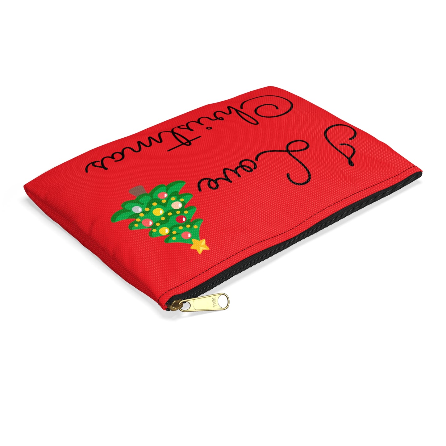 I Love Christmas Accessory Pouch