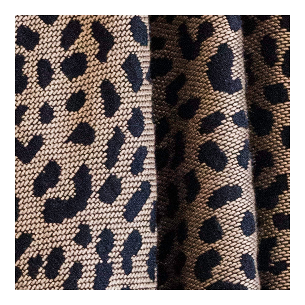 Leopard Black/Tan 48X60 Rayon