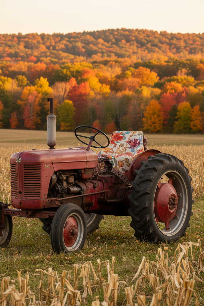 Autumn Colors Tapestry Throw 50x60