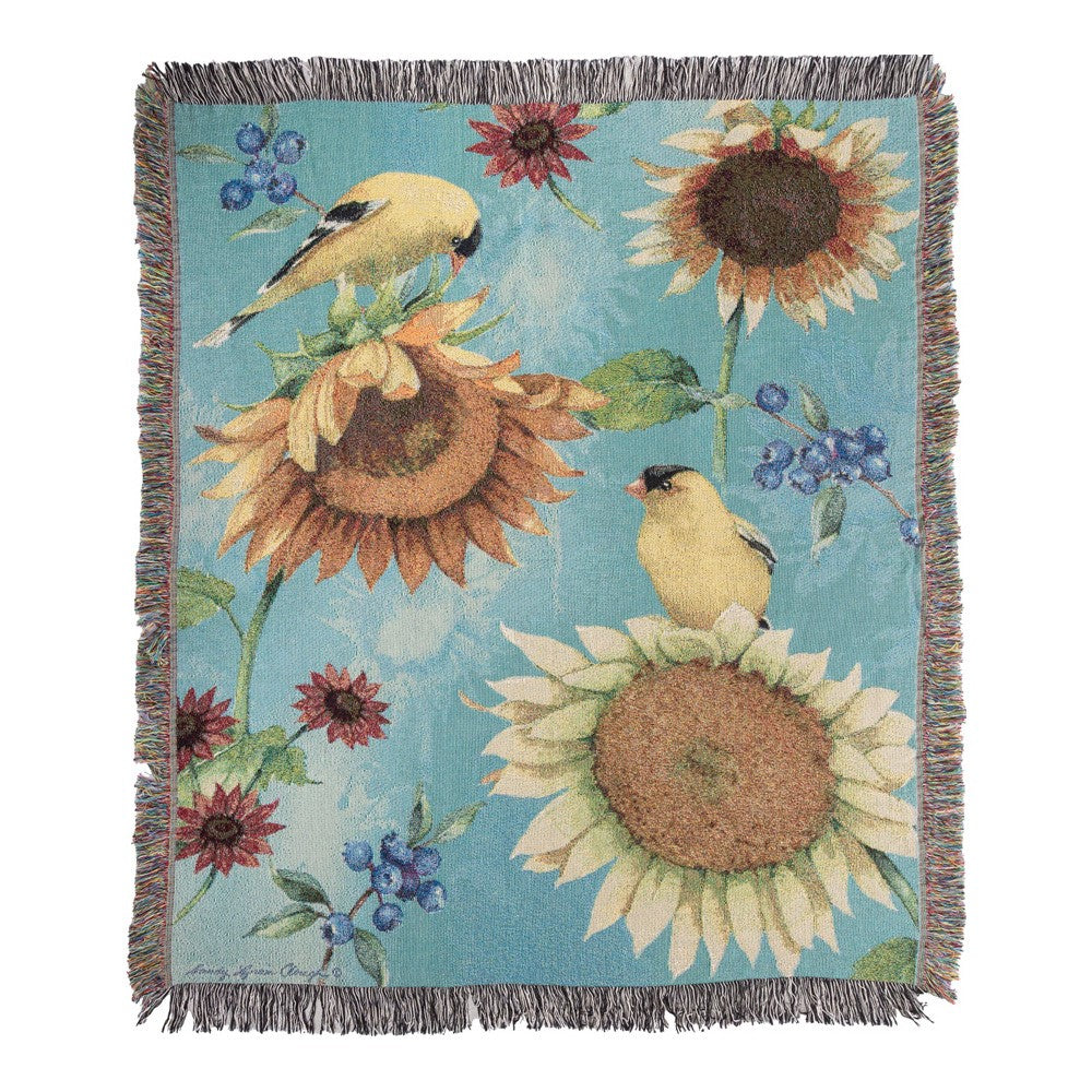 Golden Day Tapestry Throw 50x60