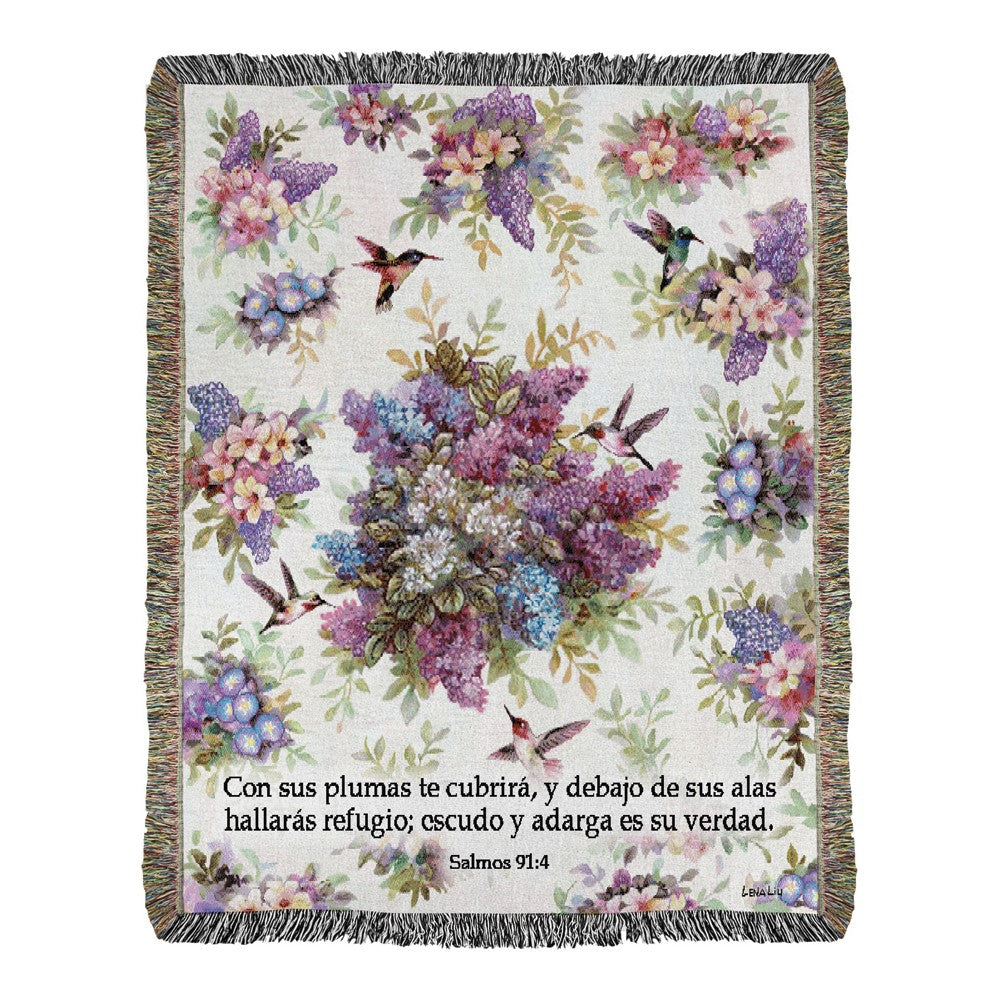 Whisper Wings Tapestry Throw - Spanish 50x60 Woven