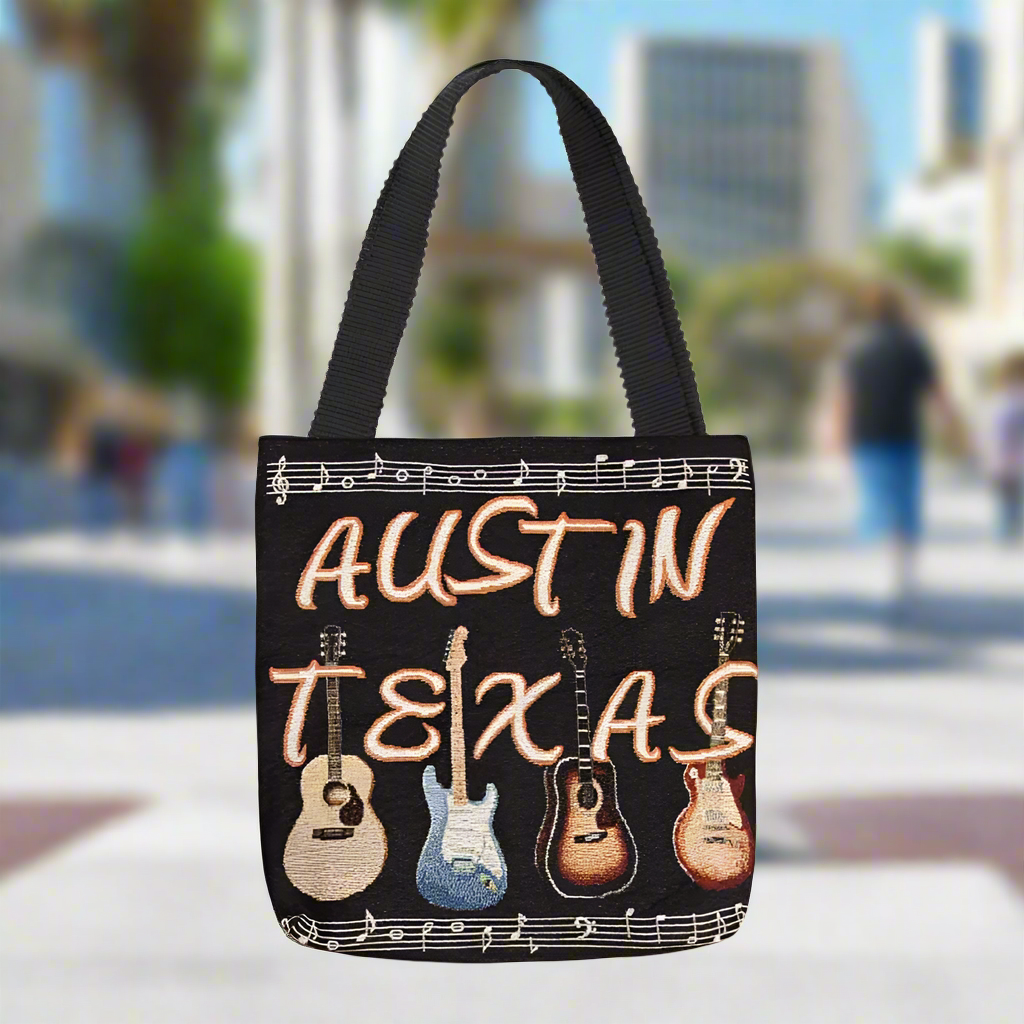 Austin Guitars 17" Tote Bag