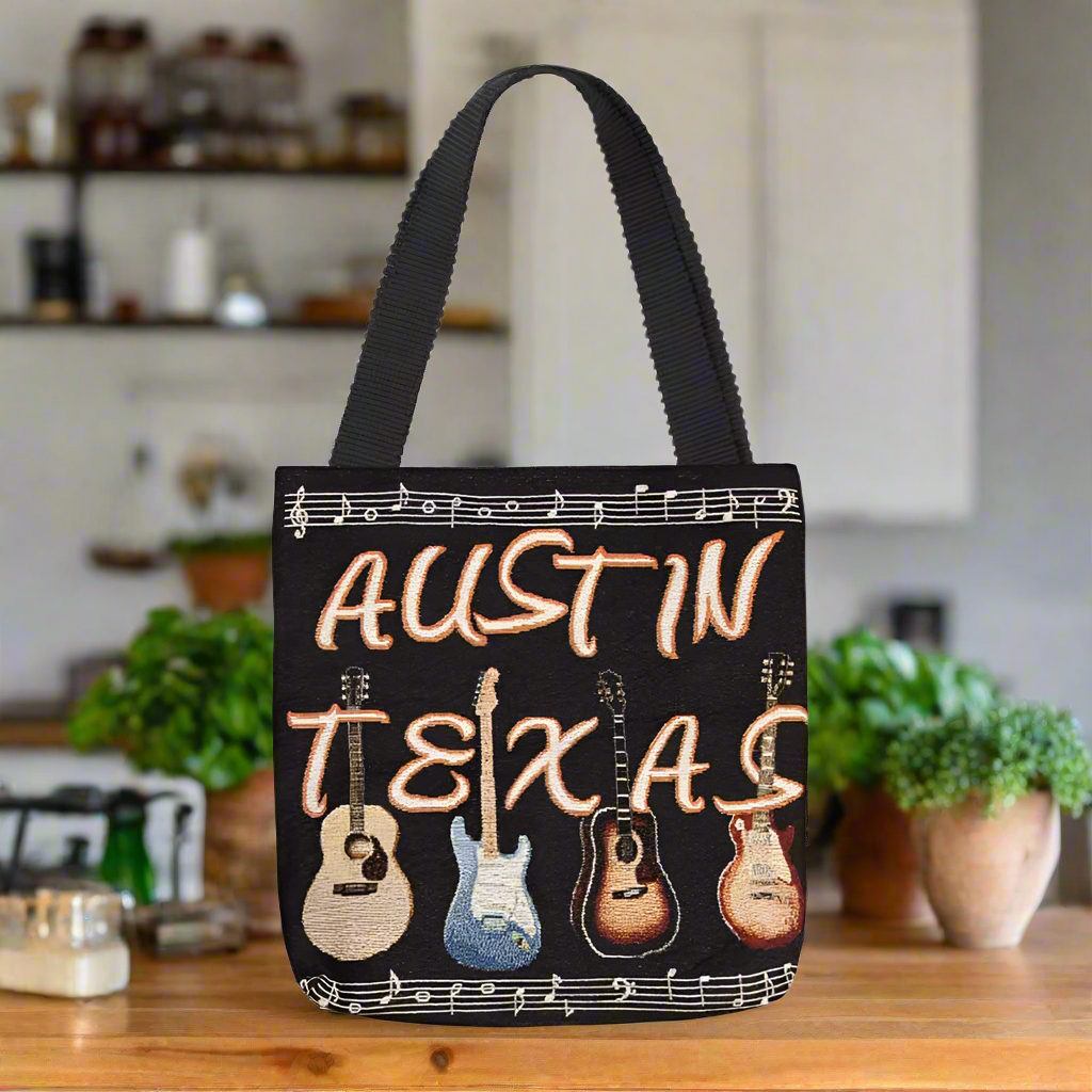 Austin Guitars 17" Tote Bag
