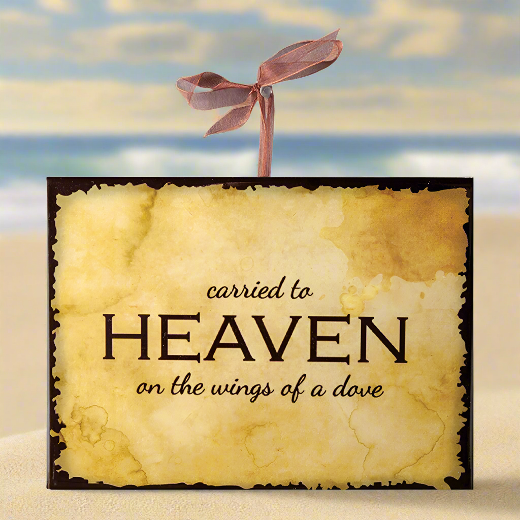 Wings Of A Dove - Inpsirational Plaque Set of 3