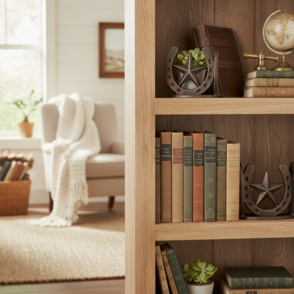 Western Star Horseshoe Bookends