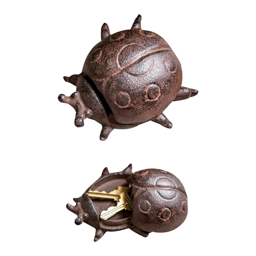 Cast Iron Ladybug Key Keeper Set of 2