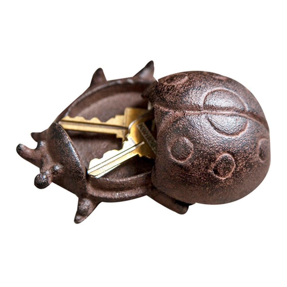 Cast Iron Ladybug Key Keeper Set of 2