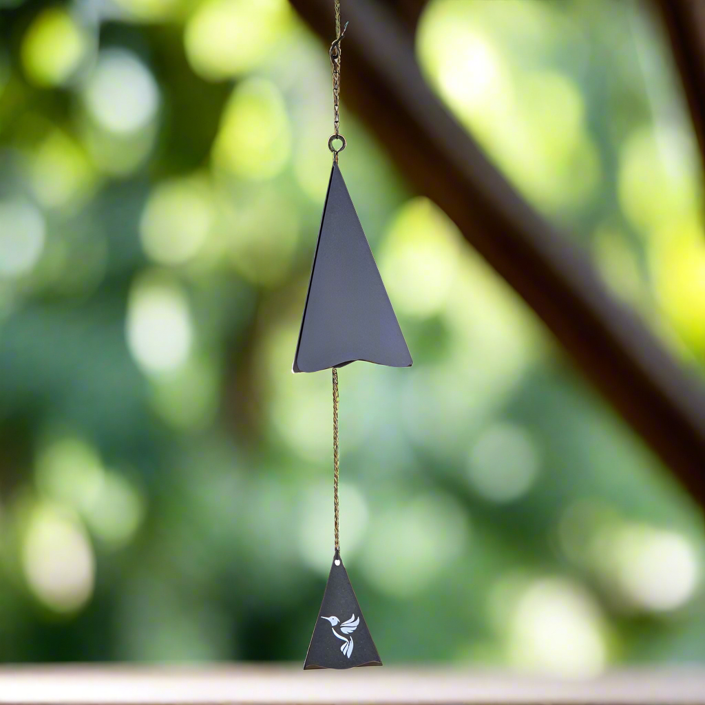 Triangle Wind Bell - Hummingbird