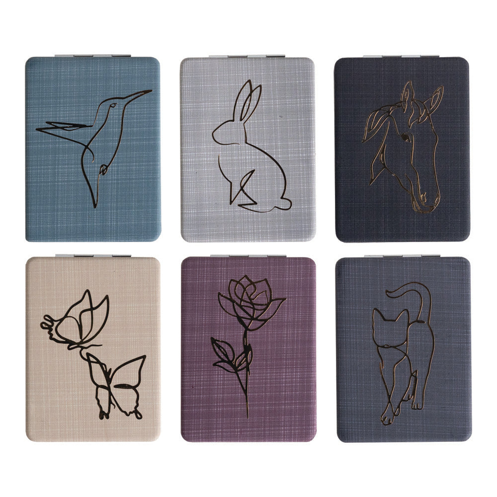 Flip Compact Mirror Asst Set of 18