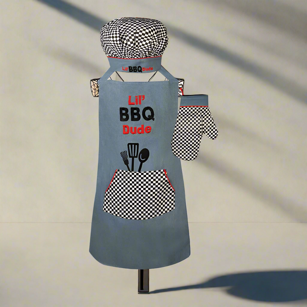 Izzy's Busy Lil Bbq Dude Set Of 3