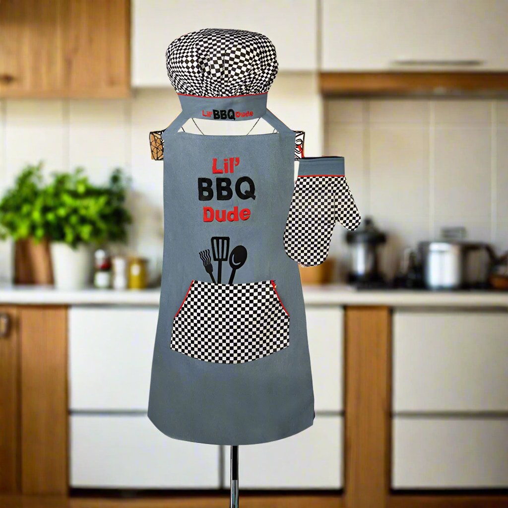 Izzy's Busy Lil Bbq Dude Set Of 3