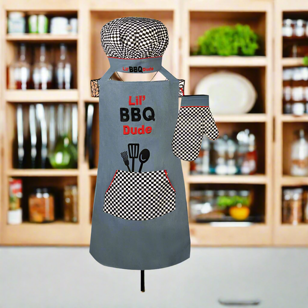 Izzy's Busy Lil Bbq Dude Set Of 3