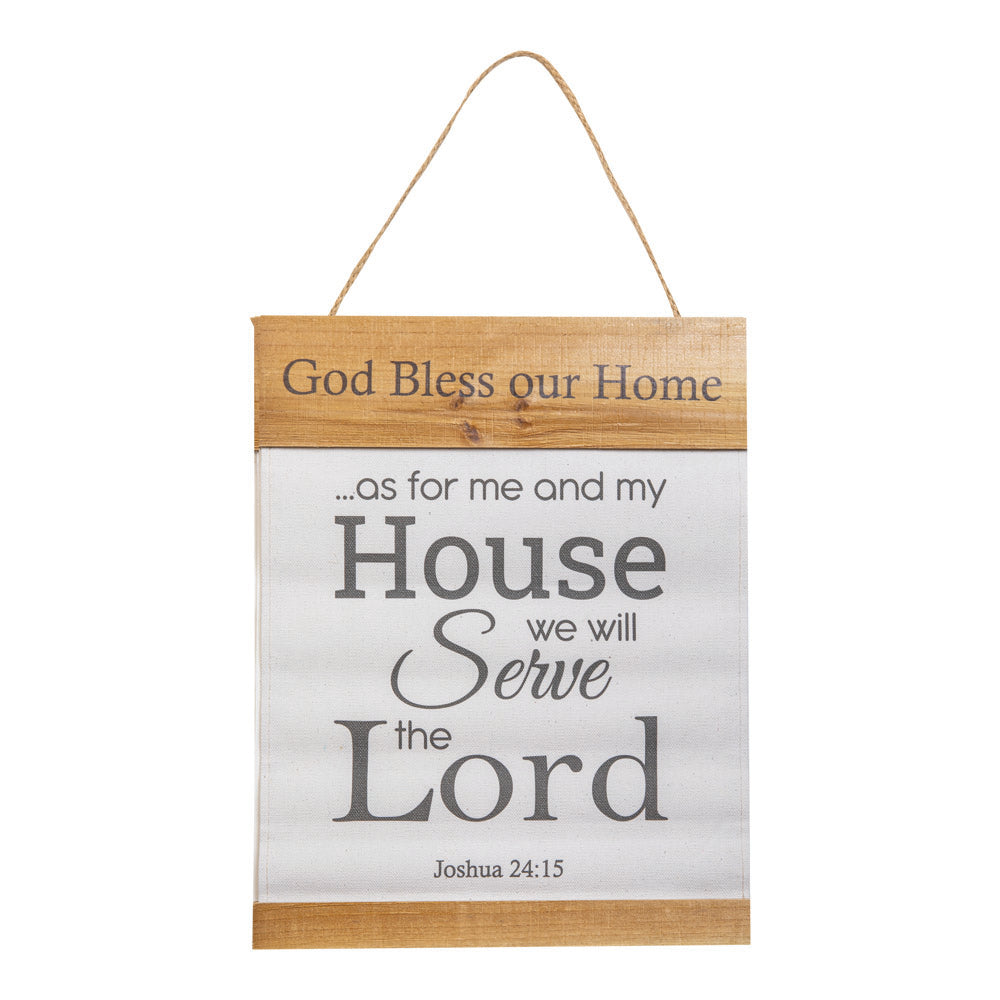 Canvas Wall Art - God Bless Our Home