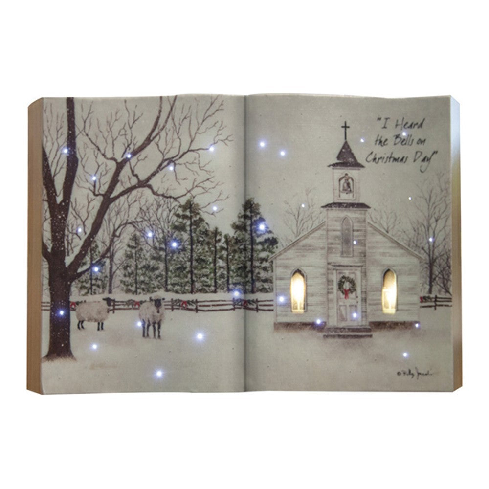 I Heard The Bells On Christmas Day Fiber Optic Book