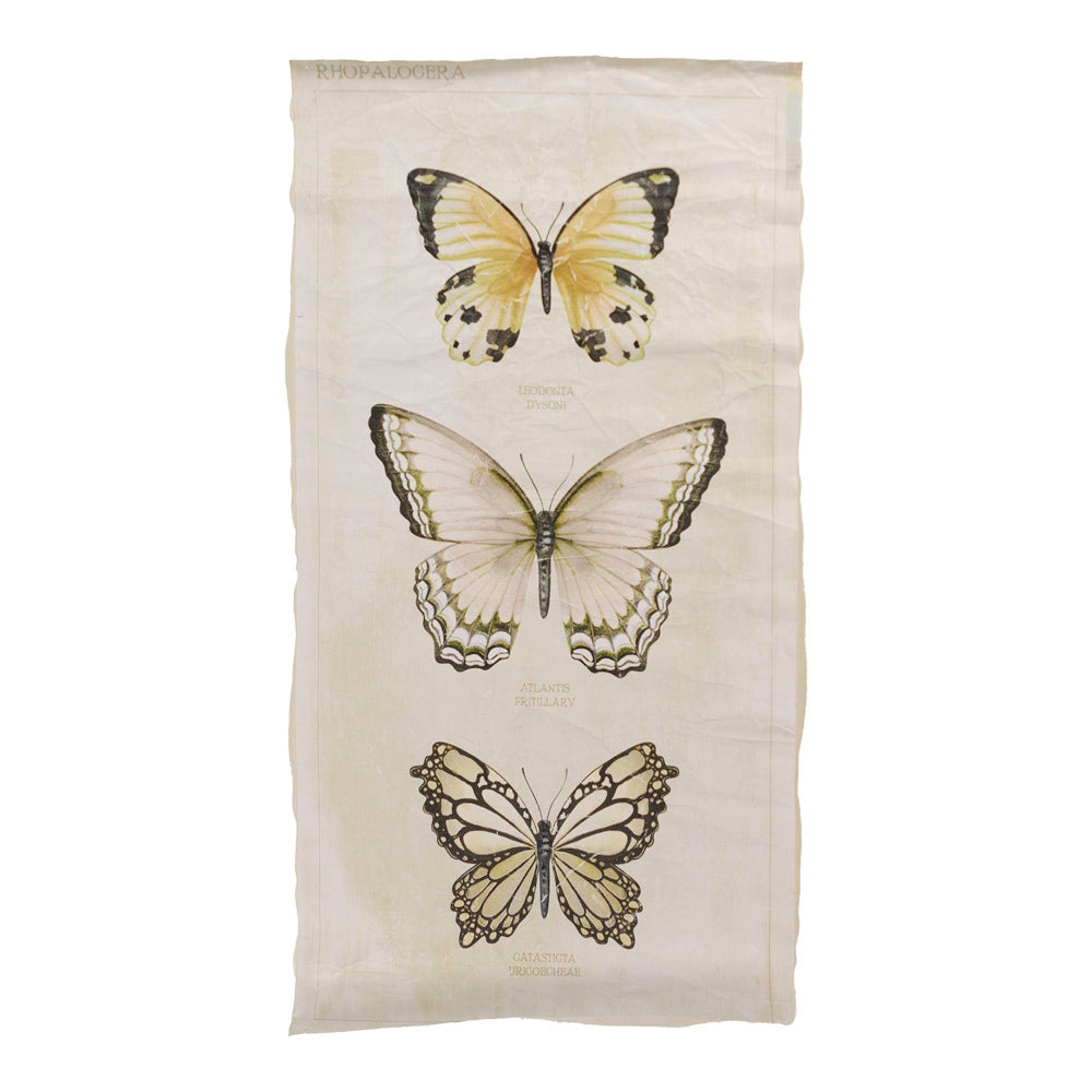 Paper Wall Tapestry - Butterflies 18 X 36 Set of 2