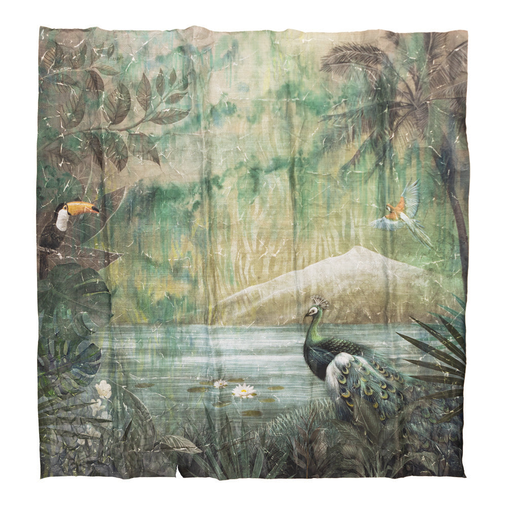 Paper Wall Tapestry - Tropical 45" X 45" Set of 2