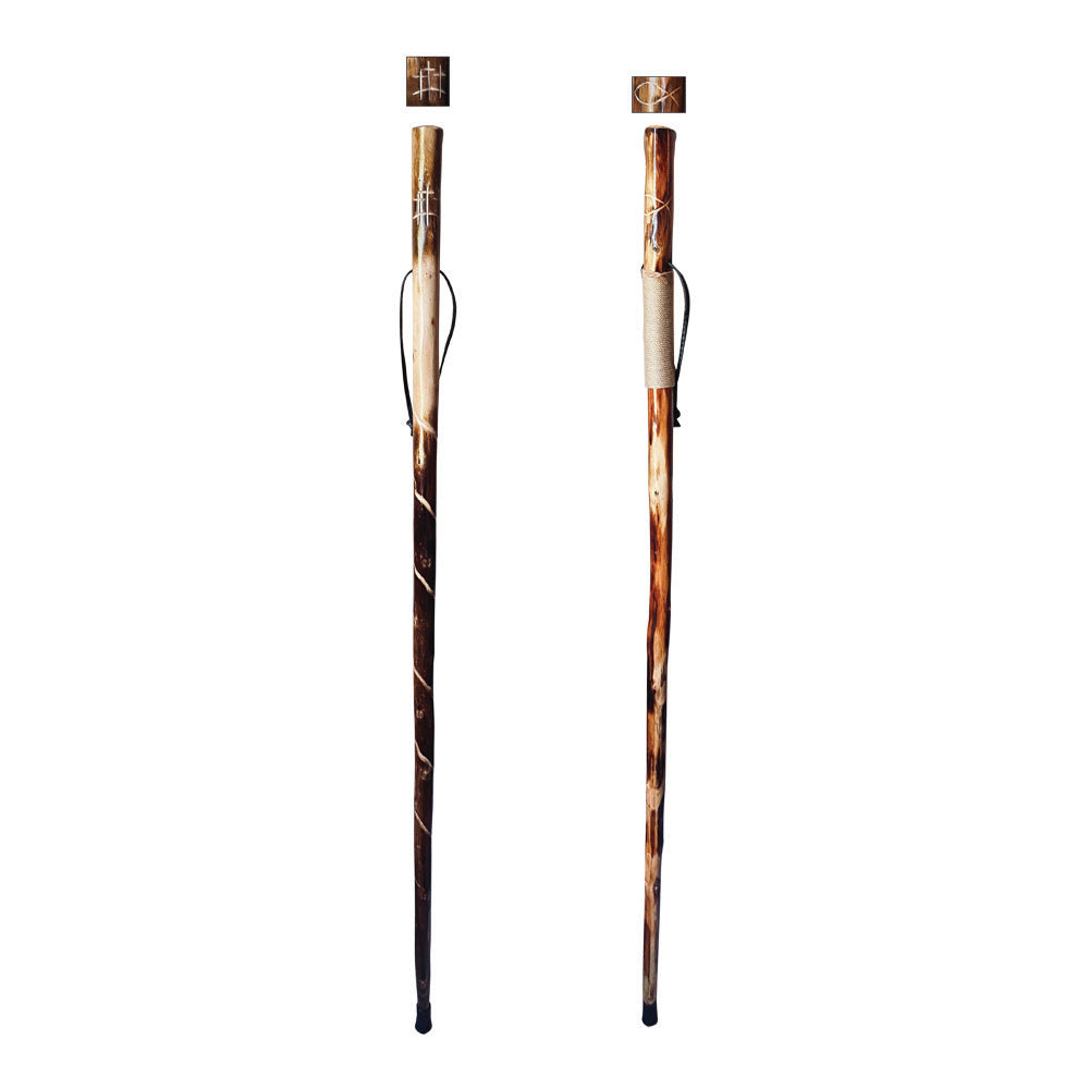 Inspirational Cross Walking Stick Set of 4