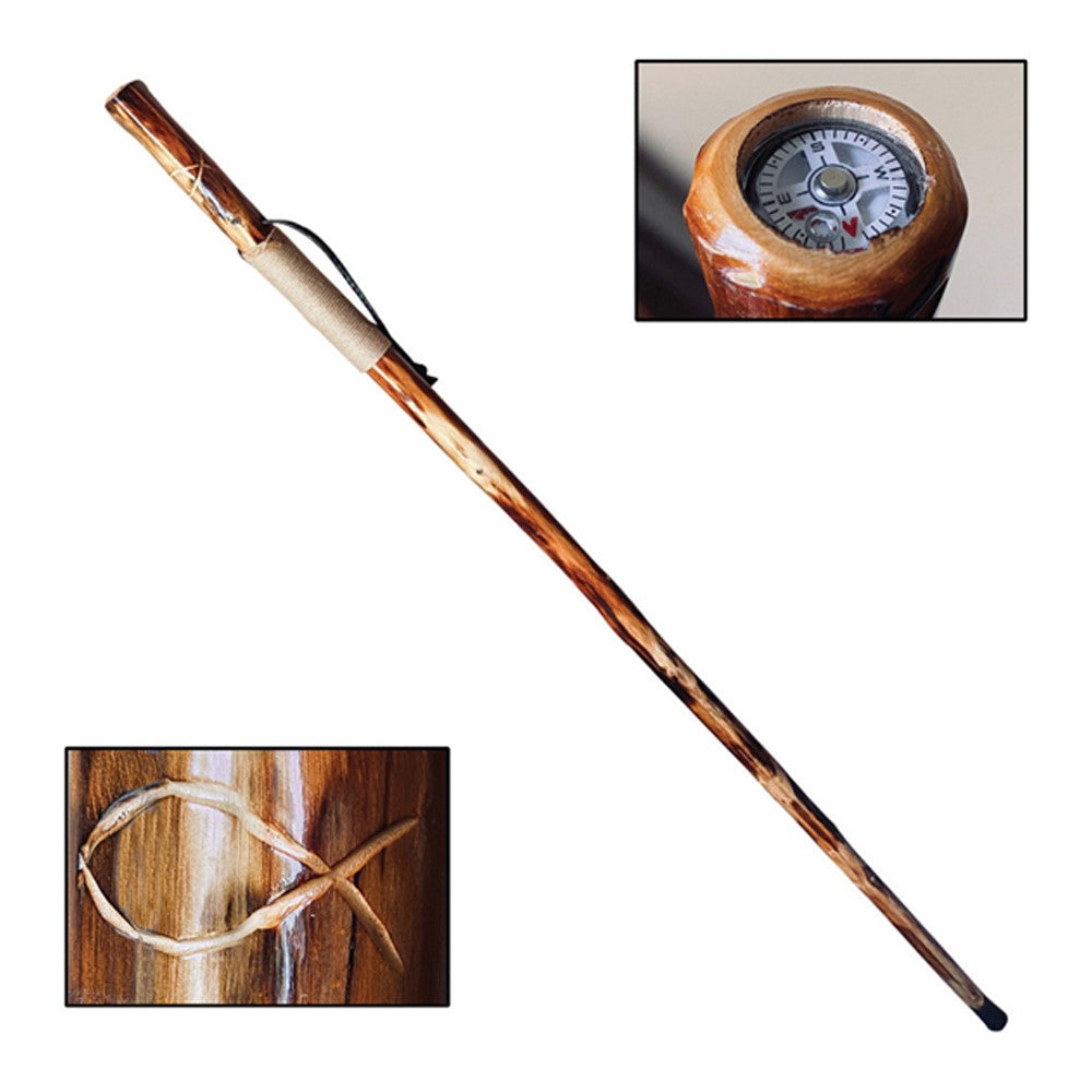 Inspirational Fish Walking Stick Set of 4