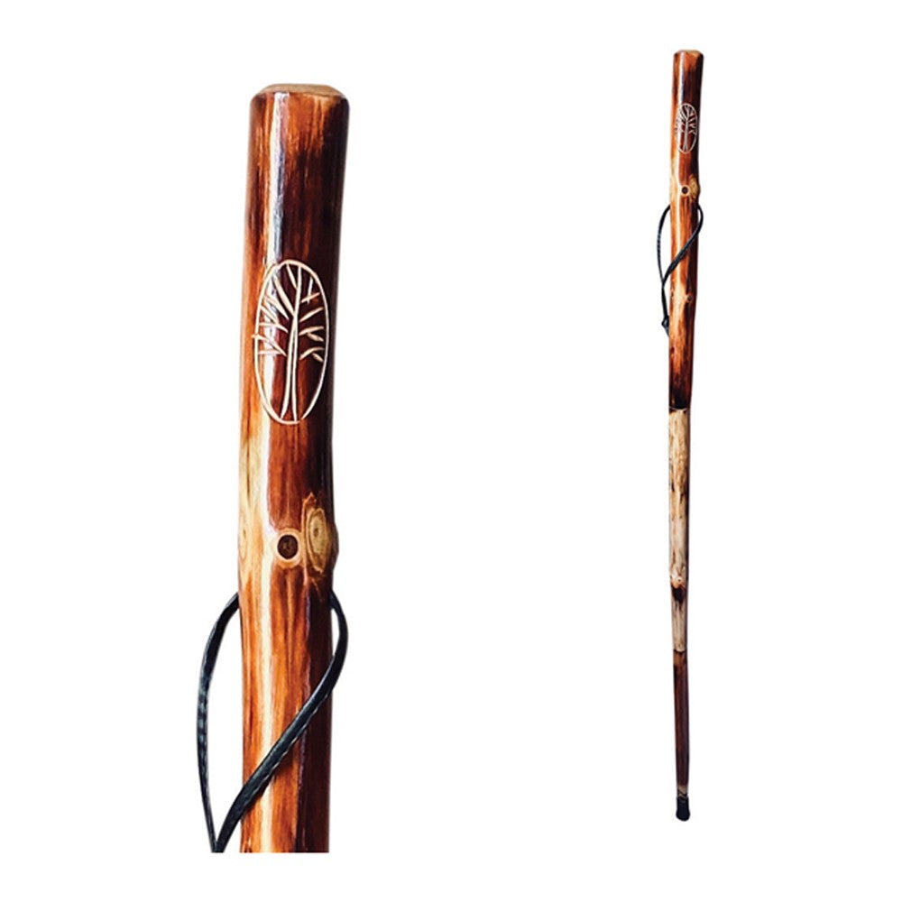 Take A Hike Compass Walking Stick With Compass & Pouch