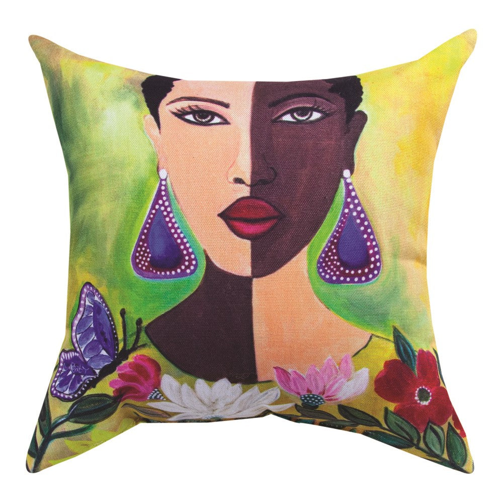 I Am Enough Climaweave Pillow 12"