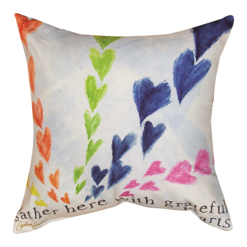 Grateful Heart Climaweave Pillow 12"