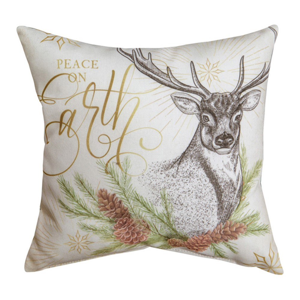 Winter Pine Climaweave Pillow 12" Indoor/Outdoor