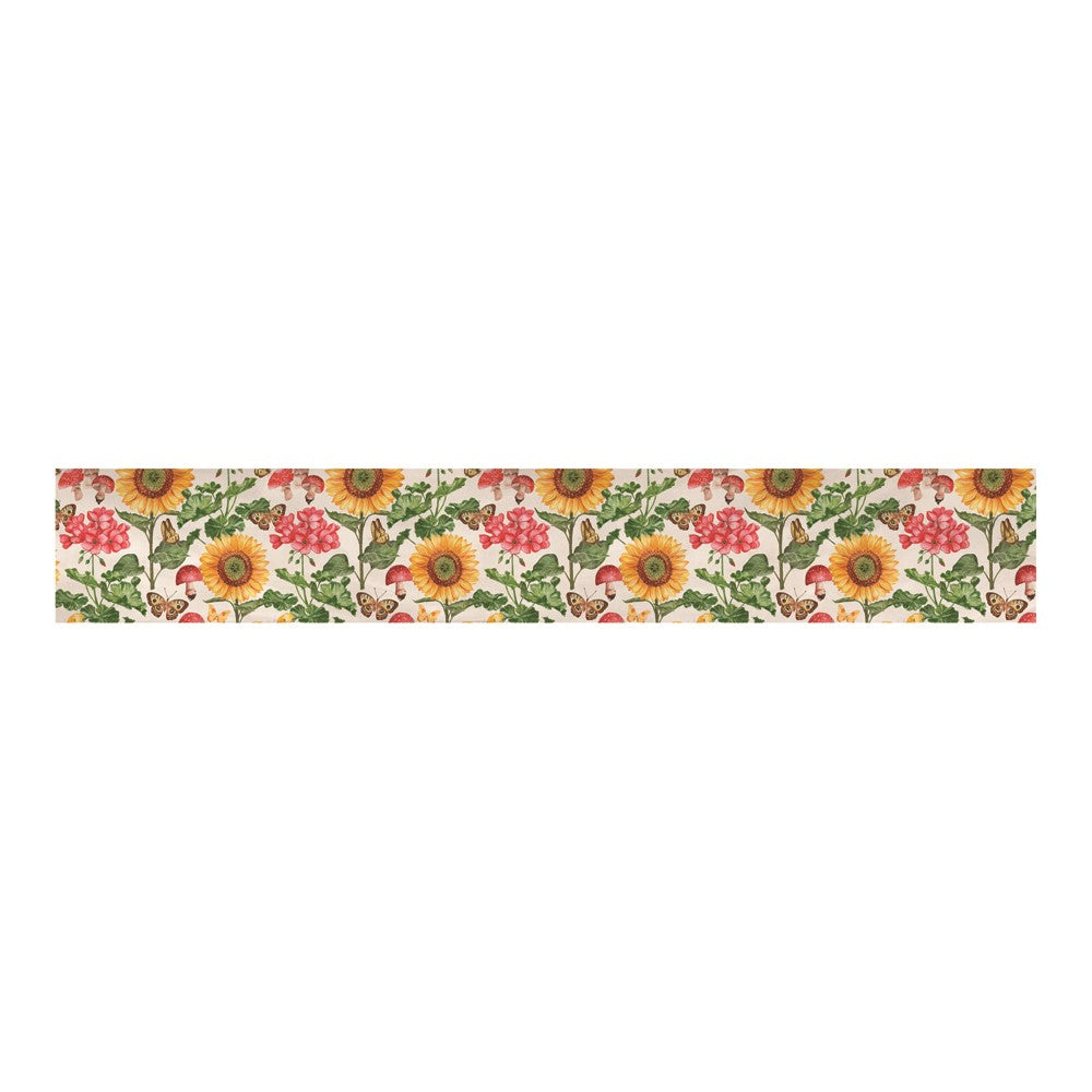 Botanical Print Runner 72 inch Runner