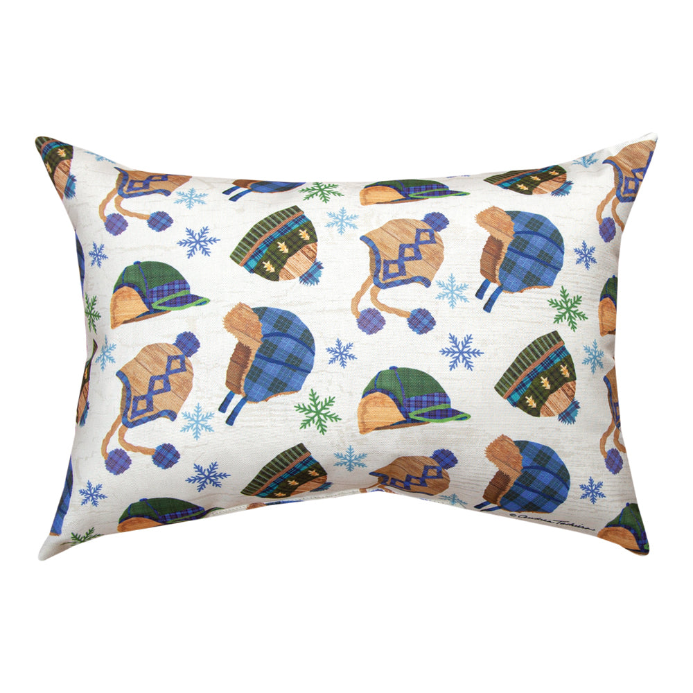 Fresh Powder Collection Climaweave Pillow 18"x13" Indoor/Outdoor