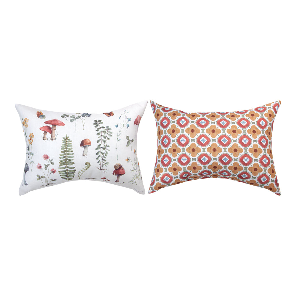 Forest Treasures Climaweave Pillow 18"x13" Indoor/Outdoor
