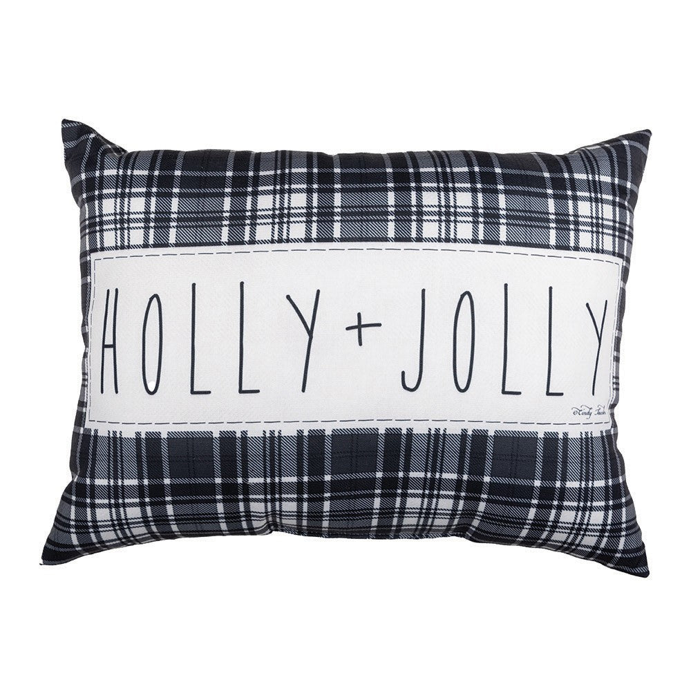 Holly + Joy 24X18 Pillow Climaweave