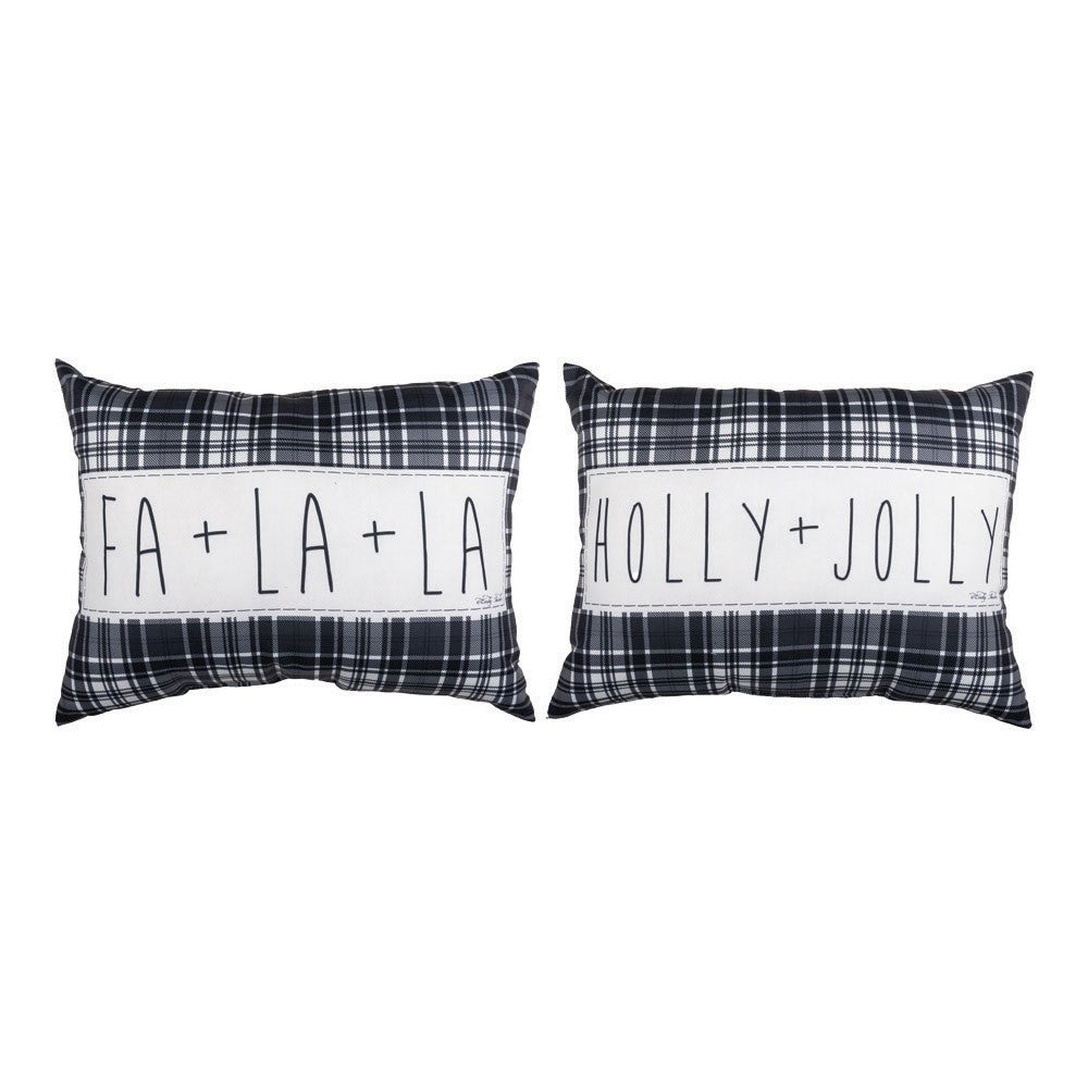 Holly + Joy 24X18 Pillow Climaweave