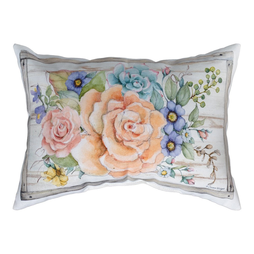 Rosewood Ranch - Succulents Climaweave Pillow 18" x 13"