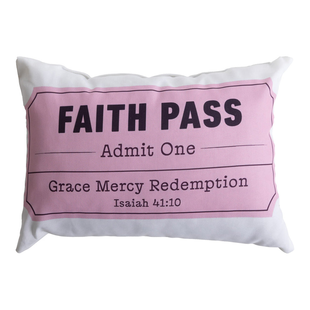 Ticket Series - Faith Climaweave Pillow 18x13