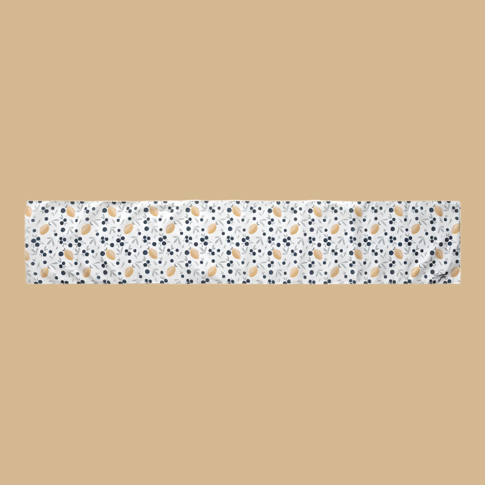 Table Runner Lemon Berry Runner 72 inch Tapestry