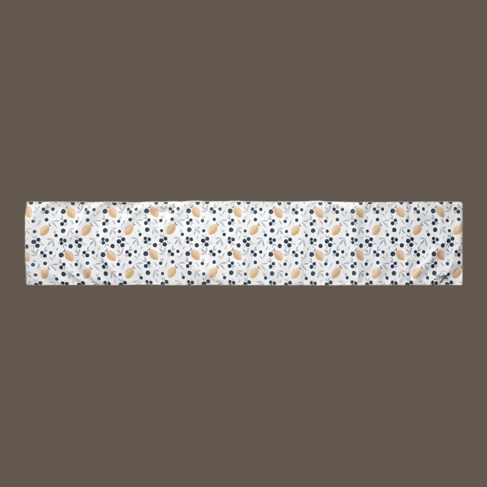 Table Runner Lemon Berry Runner 72 inch Tapestry