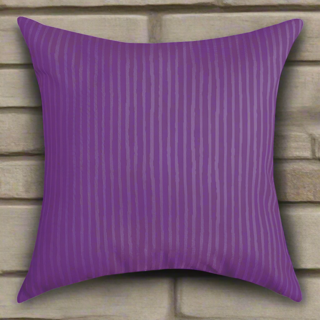 Color Splash Purple Climaweave Pillow 18" Indoor/Outdoor