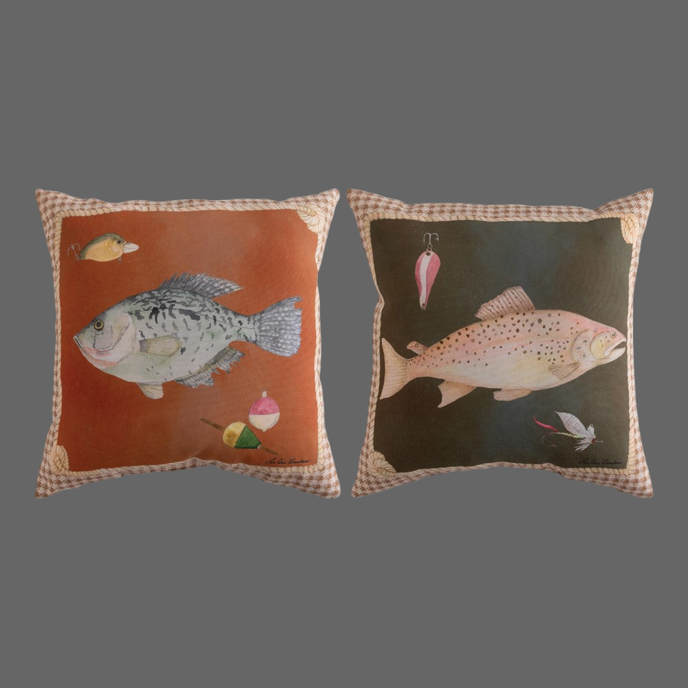 Fishing Life Climaweave Pillow 18" x 18"