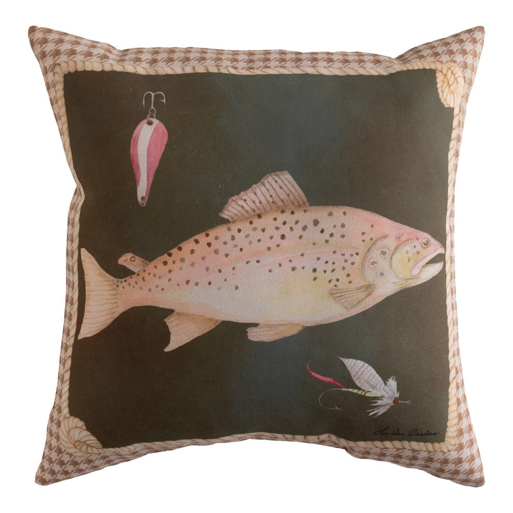 Fishing Life Climaweave Pillow 18" x 18"