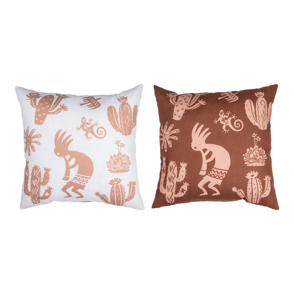 Kokopelli 18X18 Climaweave Pillow Indoor/Outdoor