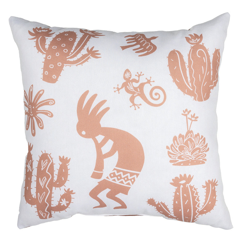 Kokopelli 18X18 Climaweave Pillow Indoor/Outdoor