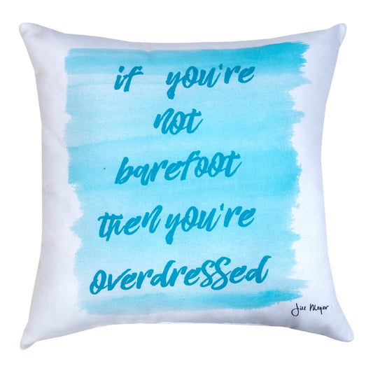 Over Dressed Climaweave Pillow 18" Indoor/Outdoor