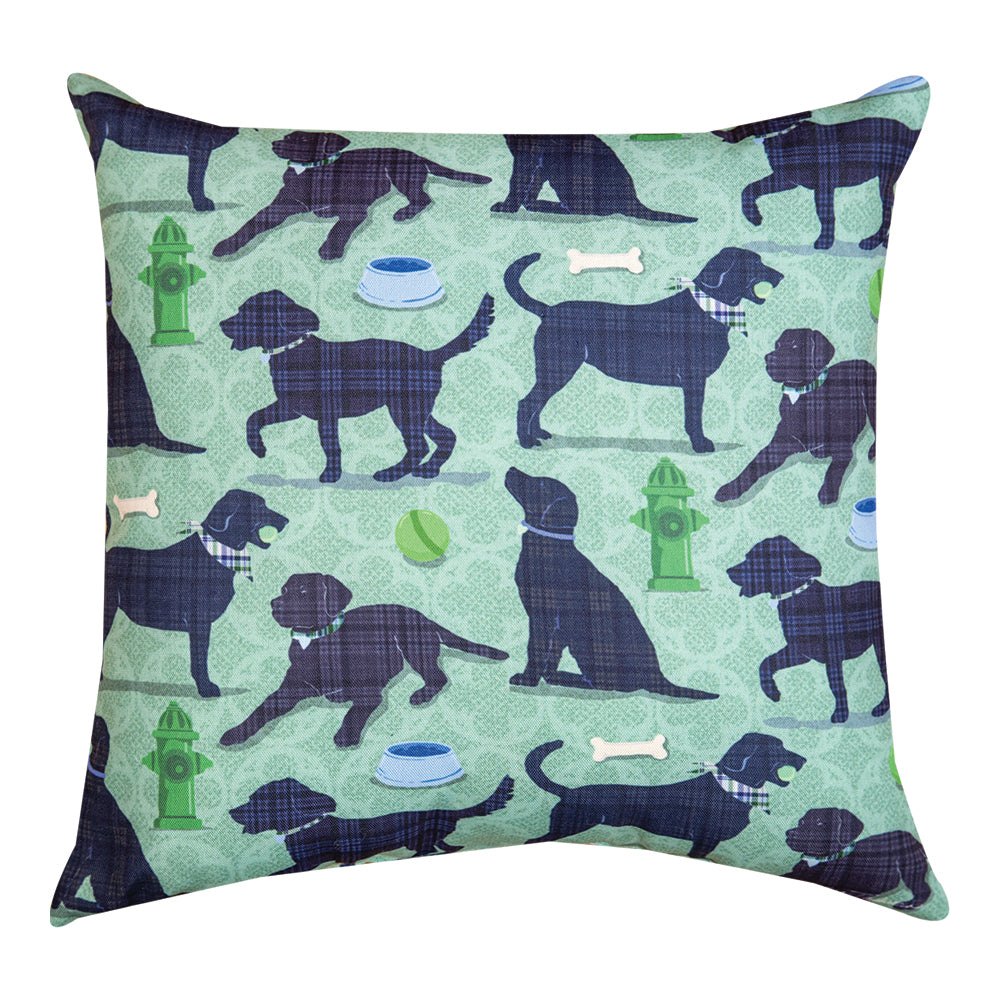 Puppy Power Climaweave Pillow 18" Indoor/Outdoor