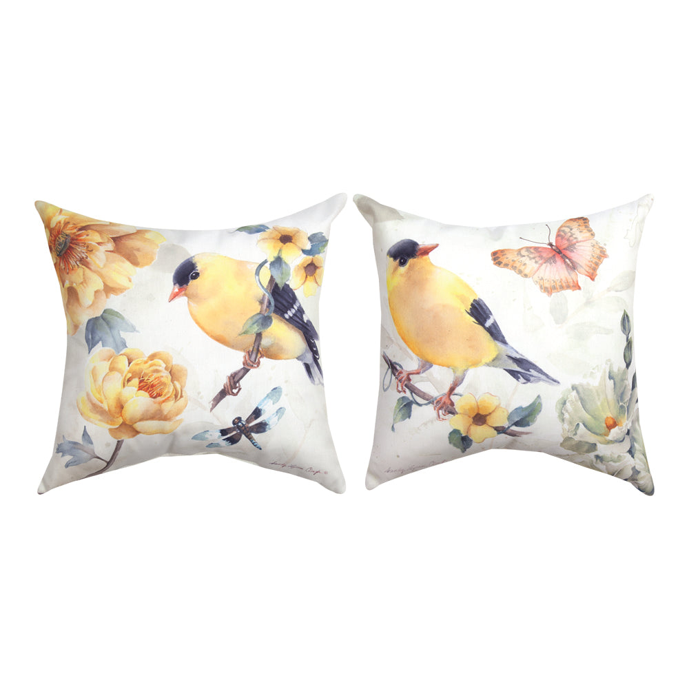 Sunshine Garden Climaweave Pillow 18" Indoor/Outdoor
