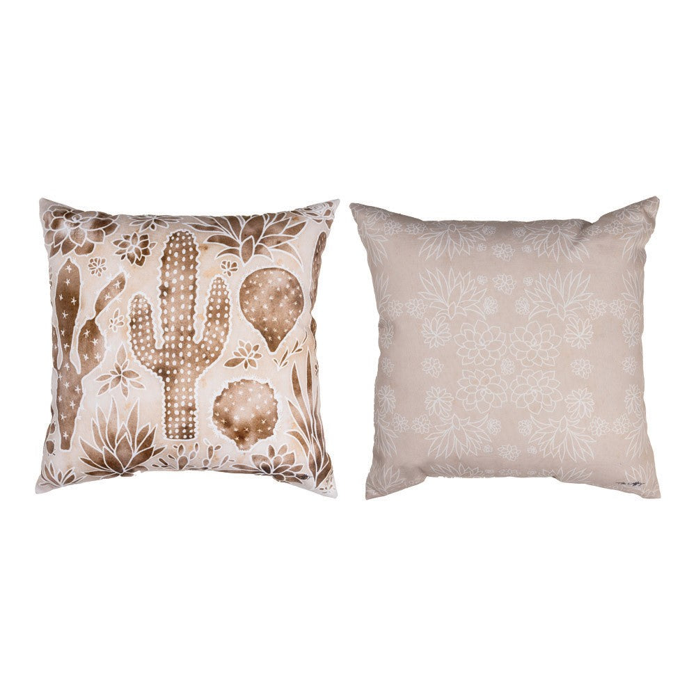Succulents 18X18 Climaweave Indoor/Outdoor Pillow