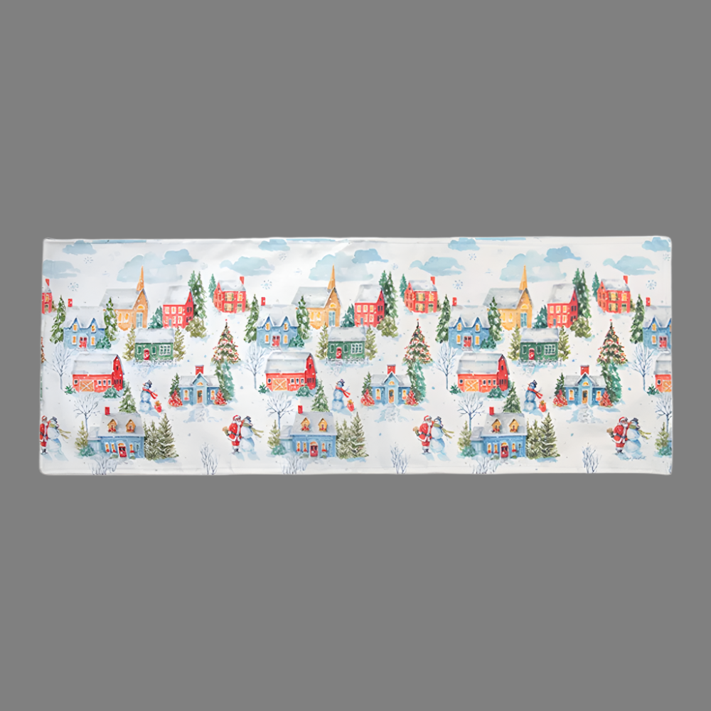Welcoming Santa Runner 36 inch Table Runner
