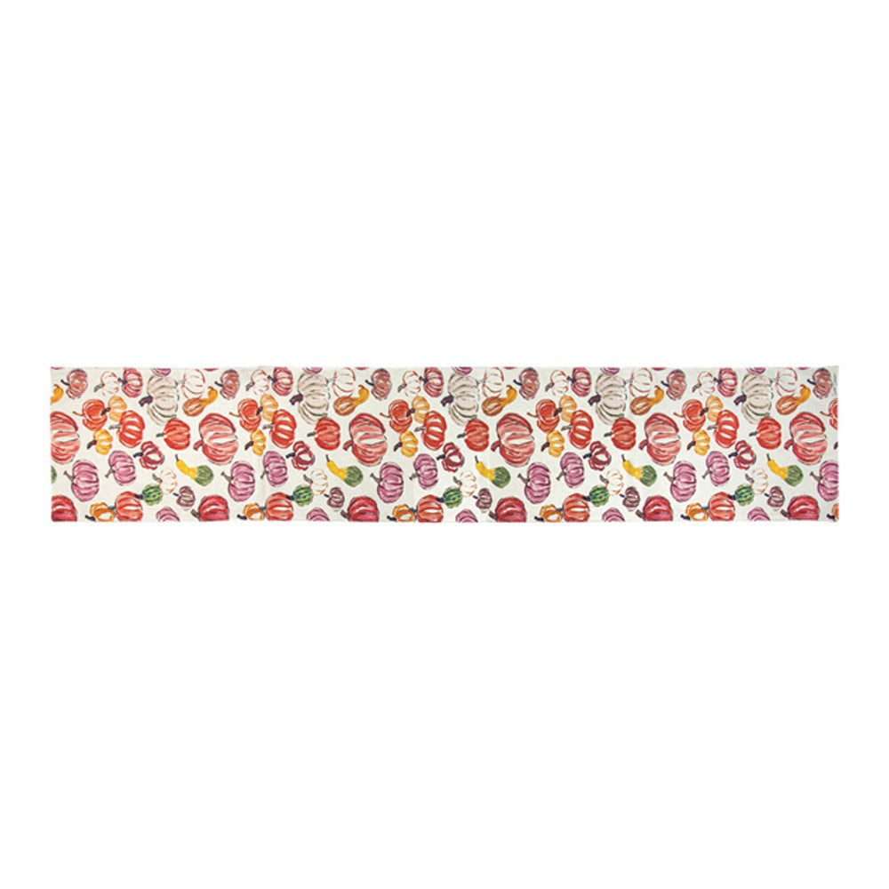 Pumpkin 72 inch Table Runner